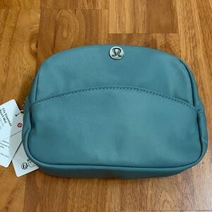 ❤️ Lululemon City Essentials Pouch Mini Crater Blue CRBU NWT